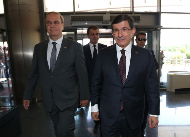 Davutoğlu CHP Genel Merkezi'nde - 7