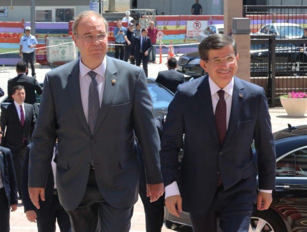 Davutoğlu CHP Genel Merkezi'nde - 6