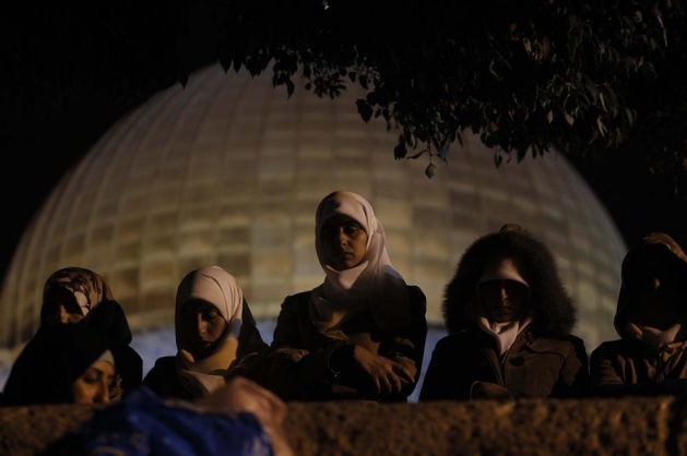 Mescid-i Aksa'da Kadir Gecesi yoğunluğu - 9
