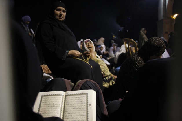 Mescid-i Aksa'da Kadir Gecesi yoğunluğu - 10