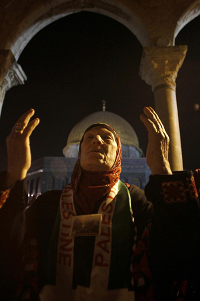 Mescid-i Aksa'da Kadir Gecesi yoğunluğu - 8