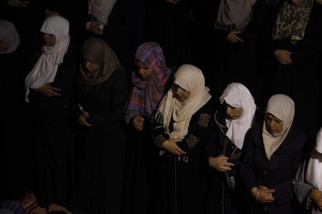 Mescid-i Aksa'da Kadir Gecesi yoğunluğu - 1