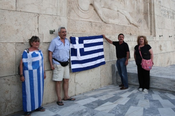 Atina'da 'kurtarma paketi'ne karşı gösteri - 894