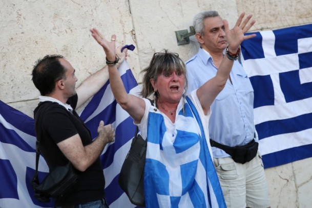 Atina'da 'kurtarma paketi'ne karşı gösteri - 853