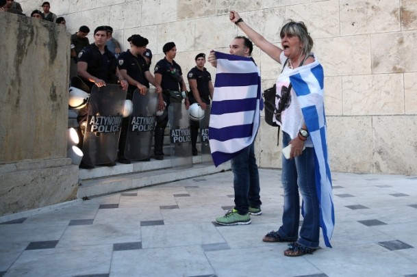 Atina'da 'kurtarma paketi'ne karşı gösteri - 517