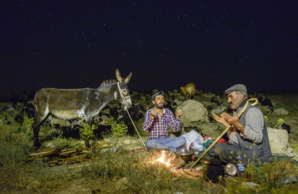 Çoban ateşi sahur için yandı - 8