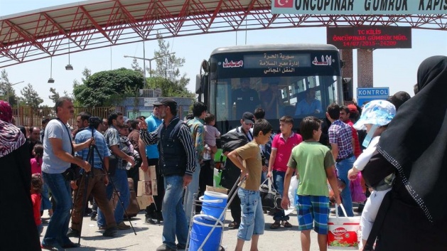 Sınırda bayram yoğunluğu - 686