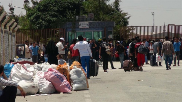 Sınırda bayram yoğunluğu - 879