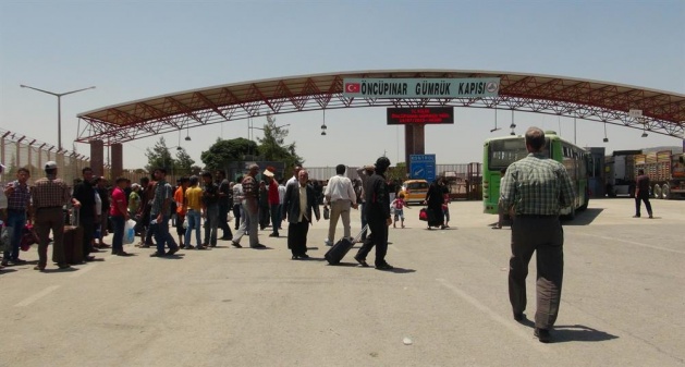 Sınırda bayram yoğunluğu - 606