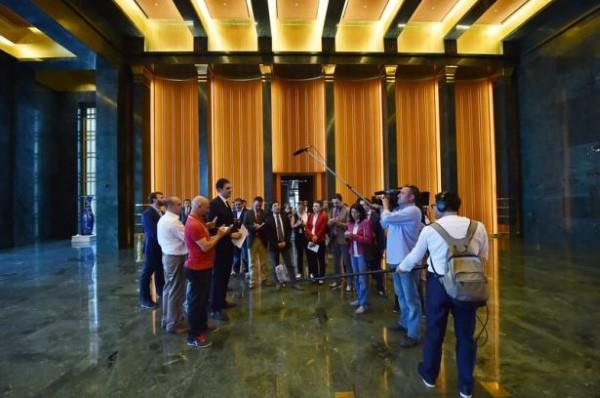 Erdoğan'ın Beştepe'de huzur bulduğu oda - 3