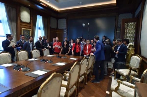 Erdoğan'ın Beştepe'de huzur bulduğu oda - 10