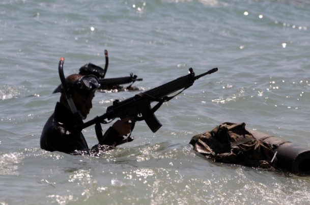 Türk komandosunun zorlu eğitimi - 566