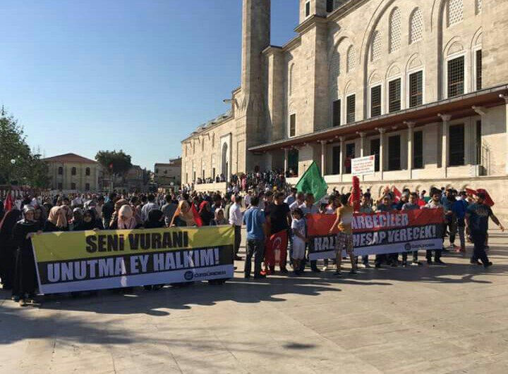 Yüzlerce kişi Saraçhane'deyd! - 8