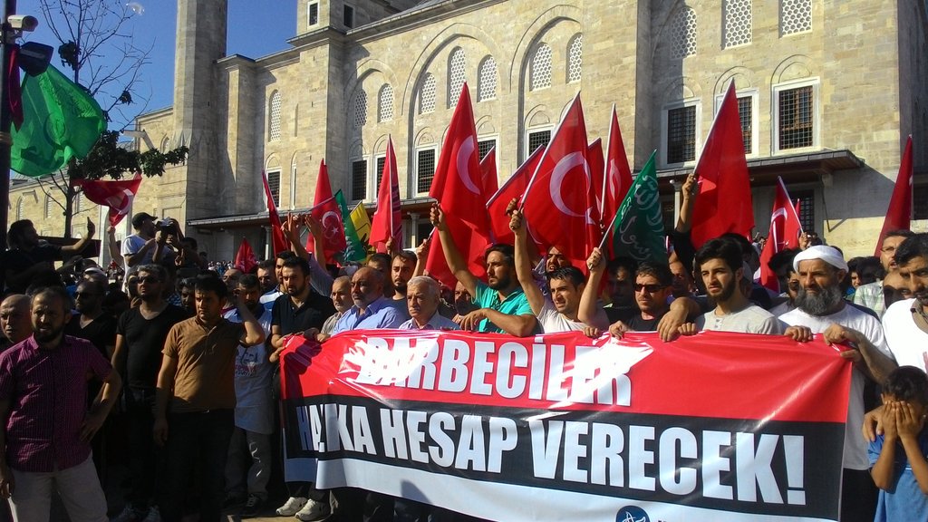 Yüzlerce kişi Saraçhane'deyd! - 11