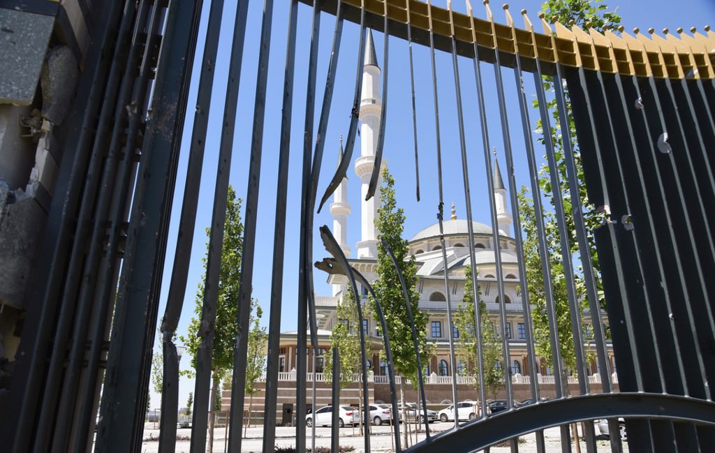 Cumhurbaşkanlığı Külliyesi'nde oluşan hasar - 724