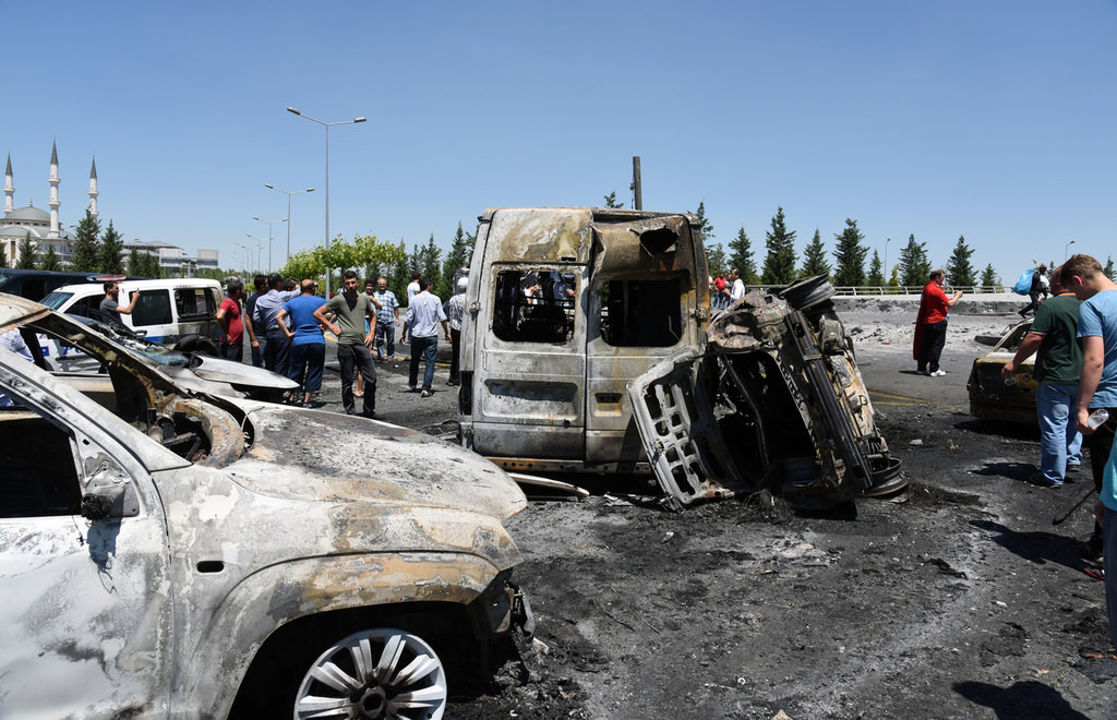 Cumhurbaşkanlığı Külliyesi'nde oluşan hasar - 603