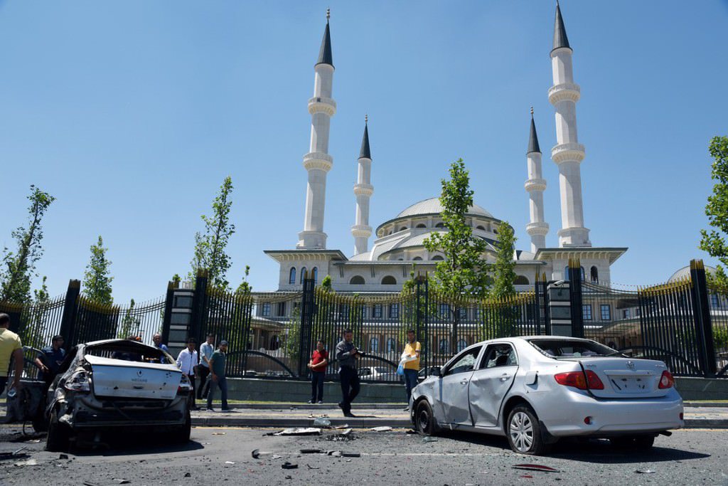 Cumhurbaşkanlığı Külliyesi'nde oluşan hasar - 721
