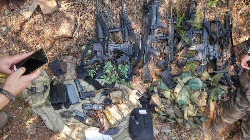 Otel baskınındaki silahlar bulundu - 31