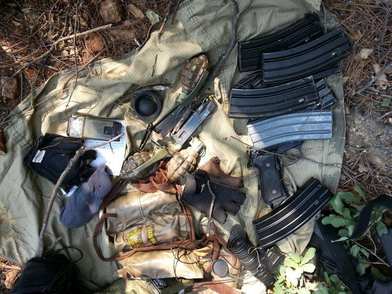 Otel baskınındaki silahlar bulundu - 7