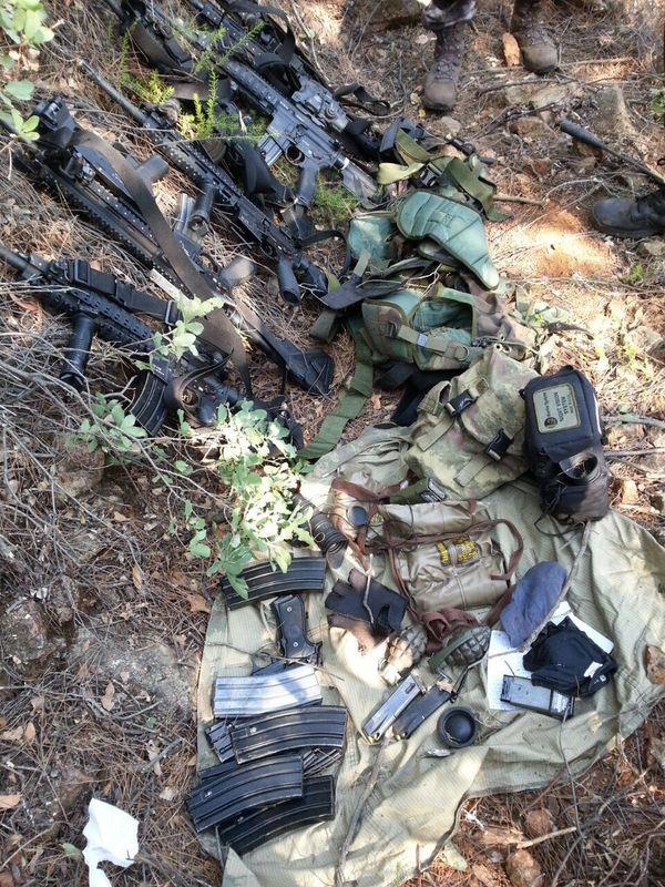 Otel baskınındaki silahlar bulundu - 9