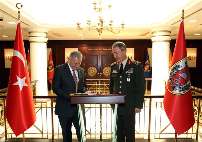 Binali Yıldırım Genelkurmay Başkanlığı'nda - 2