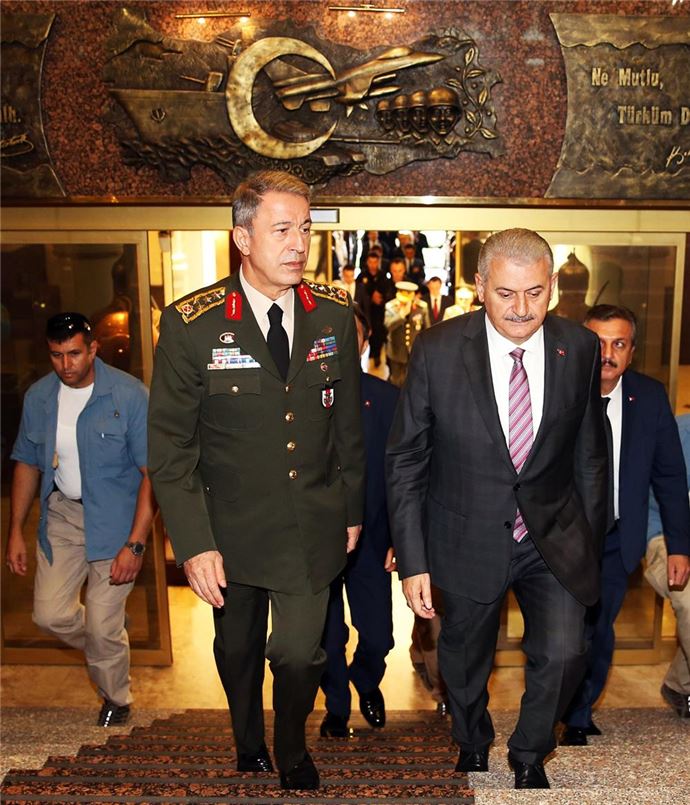 Binali Yıldırım Genelkurmay Başkanlığı'nda - 4