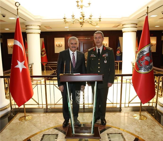 Binali Yıldırım Genelkurmay Başkanlığı'nda - 6