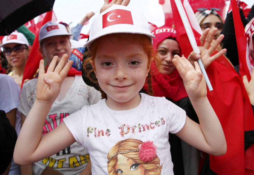 Demokrasi ve Şehitler Mitingi'nden ilk kareler... - 803