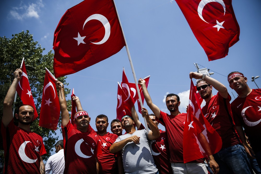 Demokrasi ve Şehitler Mitingi'nden ilk kareler... - 549