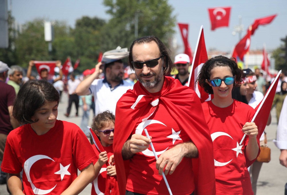 Demokrasi ve Şehitler Mitingi'nden ilk kareler... - 815