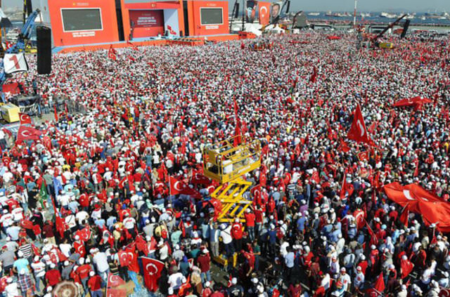 Rakamlarla tarihi Yenikapı mitingi - 9
