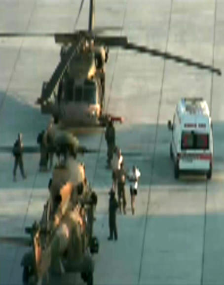 Amirallerin kurtarıldığı an güvenlik kamerasında - 3