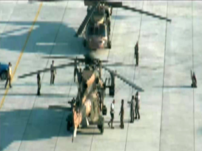 Amirallerin kurtarıldığı an güvenlik kamerasında - 11