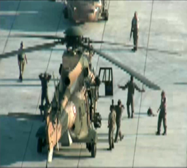 Amirallerin kurtarıldığı an güvenlik kamerasında - 5