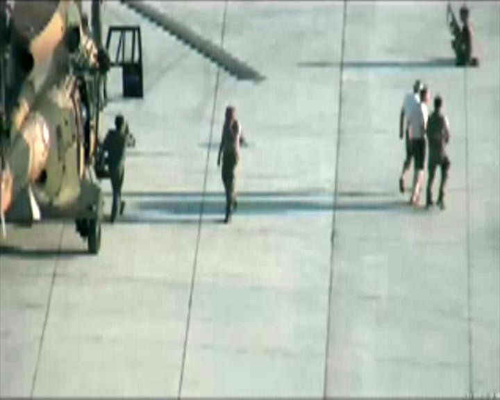 Amirallerin kurtarıldığı an güvenlik kamerasında - 7