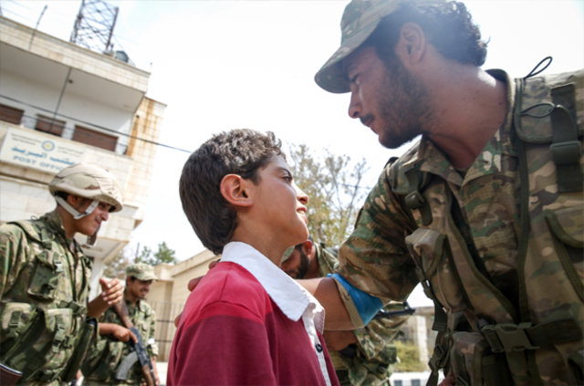 Cerablus'ta çocukların 'özgürlük' sevinci - 11