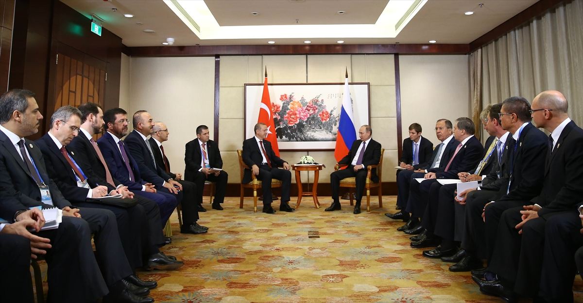 Erdoğan-Putin görüşmesinden ilk kareler - 748