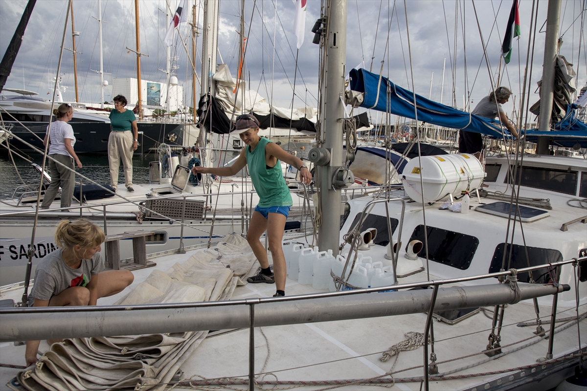 Kadınlar Gazze'ye yola çıktı - 754