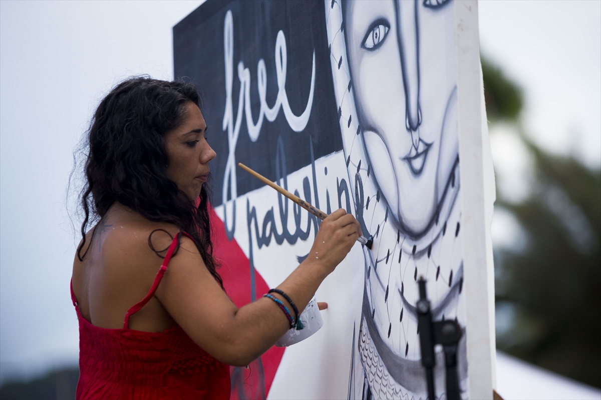 Kadınlar Gazze'ye yola çıktı - 664