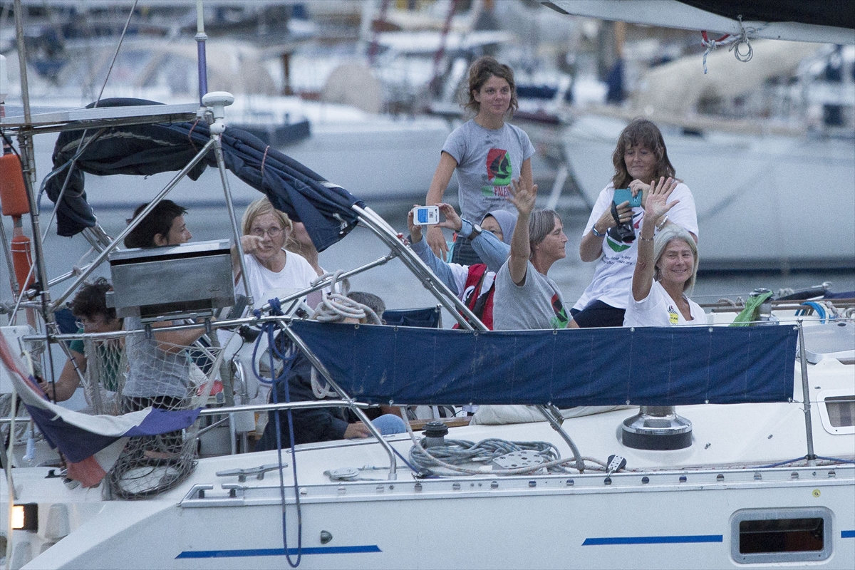 Kadınlar Gazze'ye yola çıktı - 783