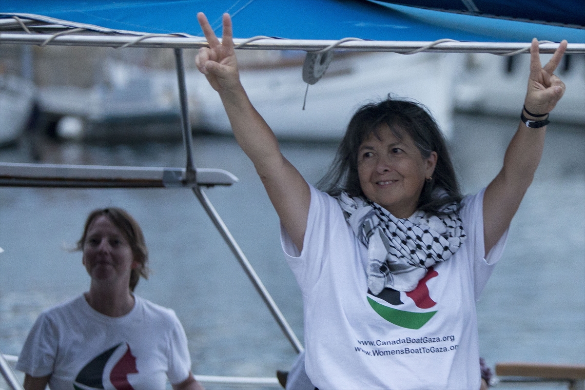 Kadınlar Gazze'ye yola çıktı - 812