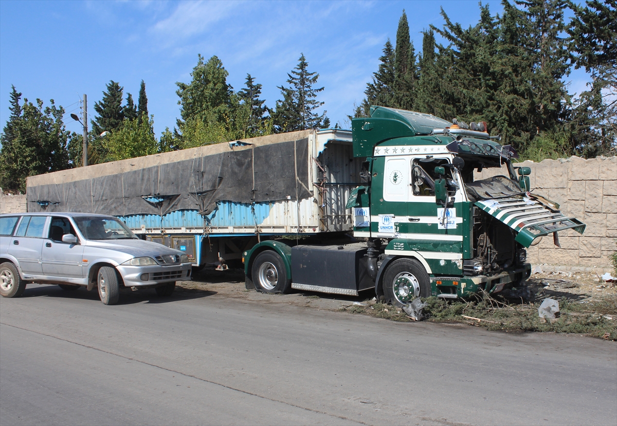 Esed rejiminin vurduğu yardım tırları - 653