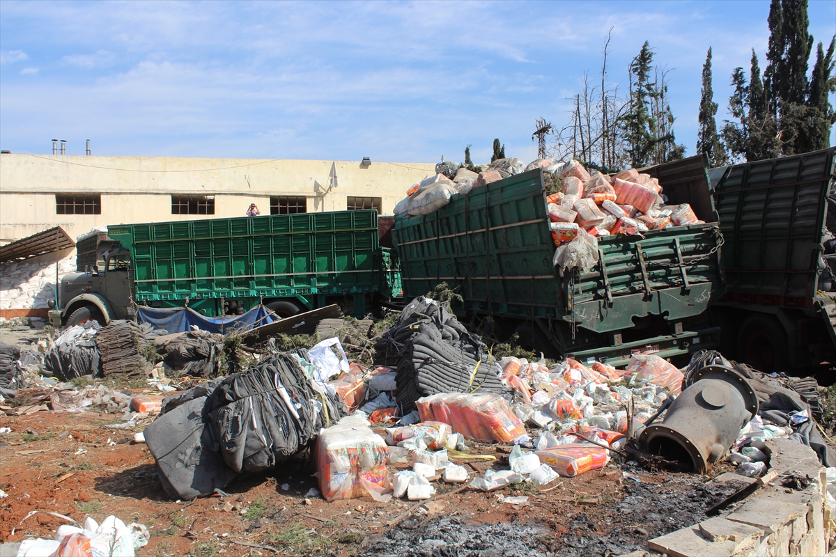 Esed rejiminin vurduğu yardım tırları - 629