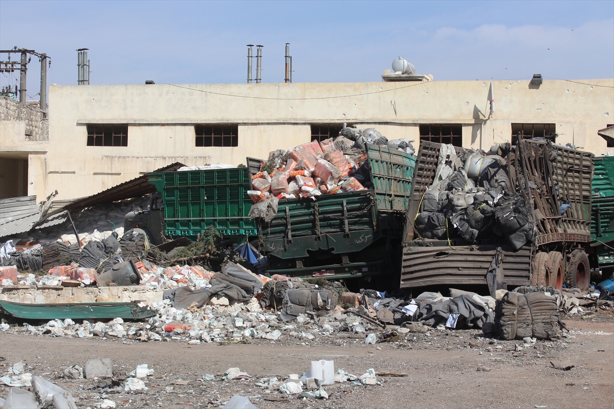 Esed rejiminin vurduğu yardım tırları - 521