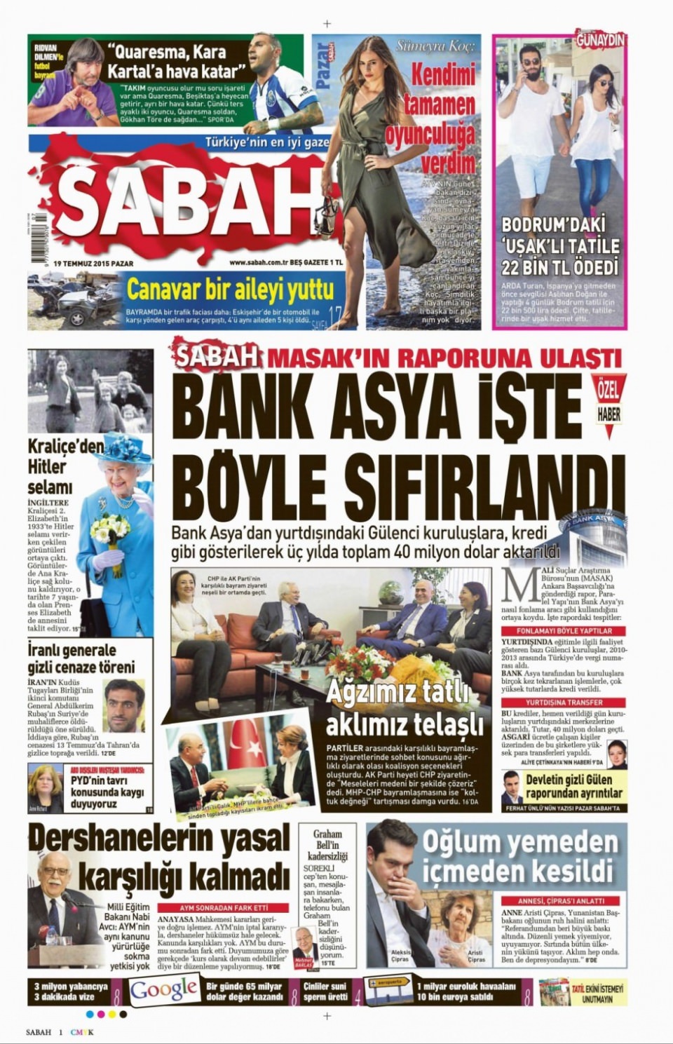 Gazeteler bugün ne yazdı? - 12