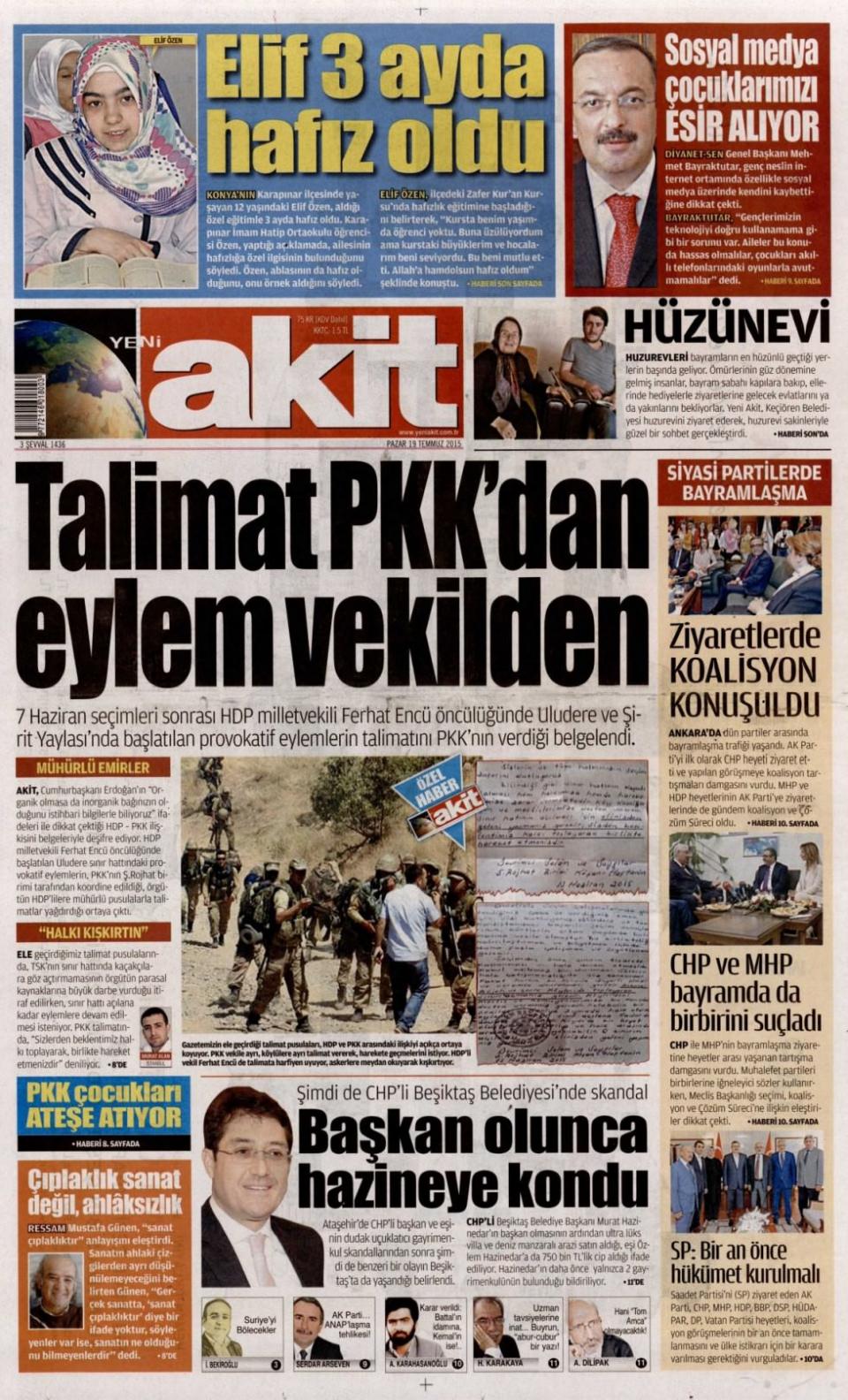 Gazeteler bugün ne yazdı? - 3