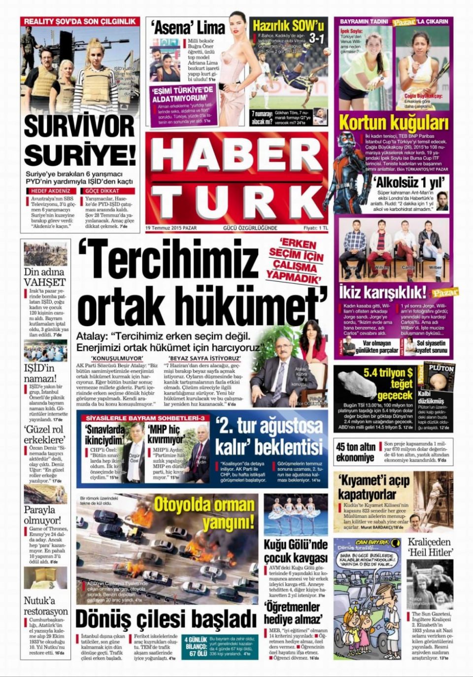 Gazeteler bugün ne yazdı? - 11