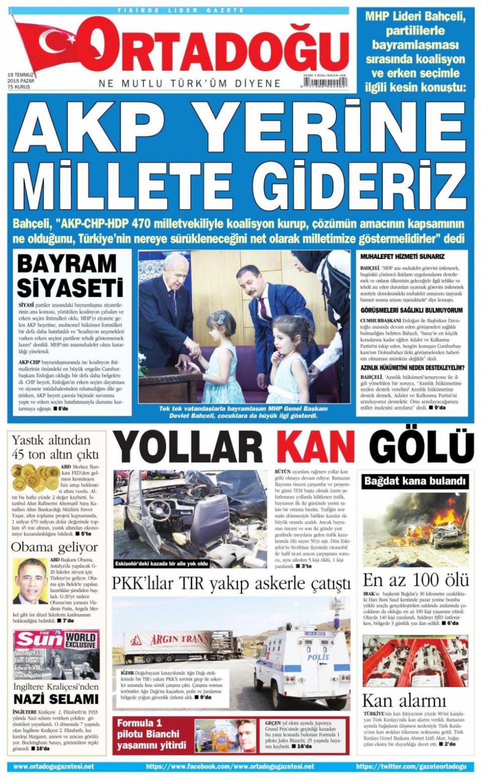 Gazeteler bugün ne yazdı? - 21