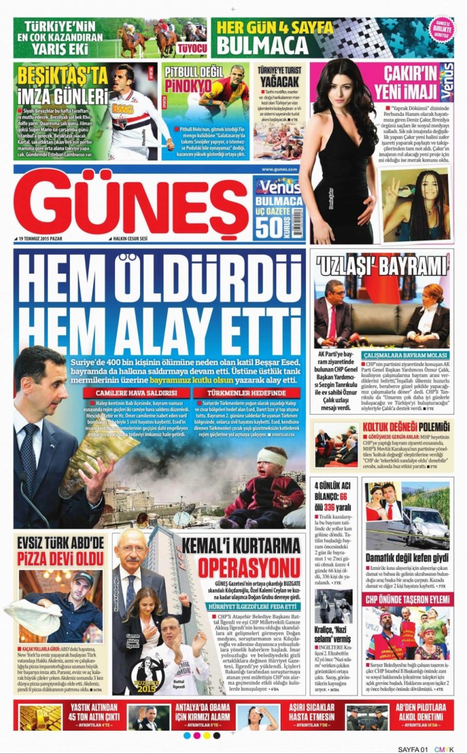 Gazeteler bugün ne yazdı? - 7