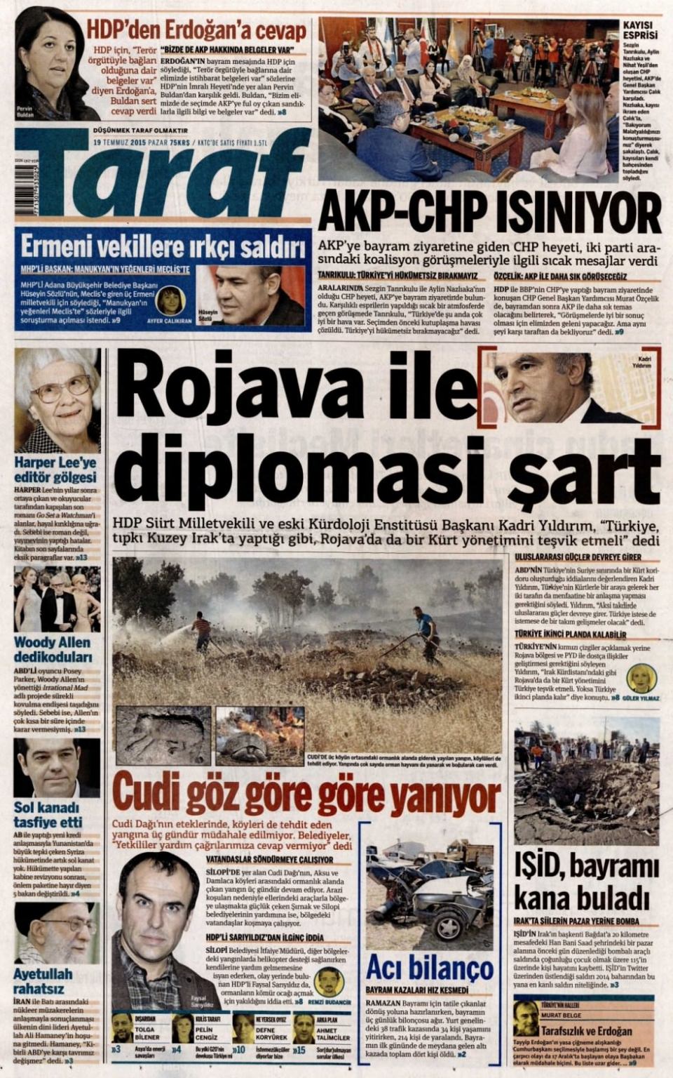 Gazeteler bugün ne yazdı? - 8